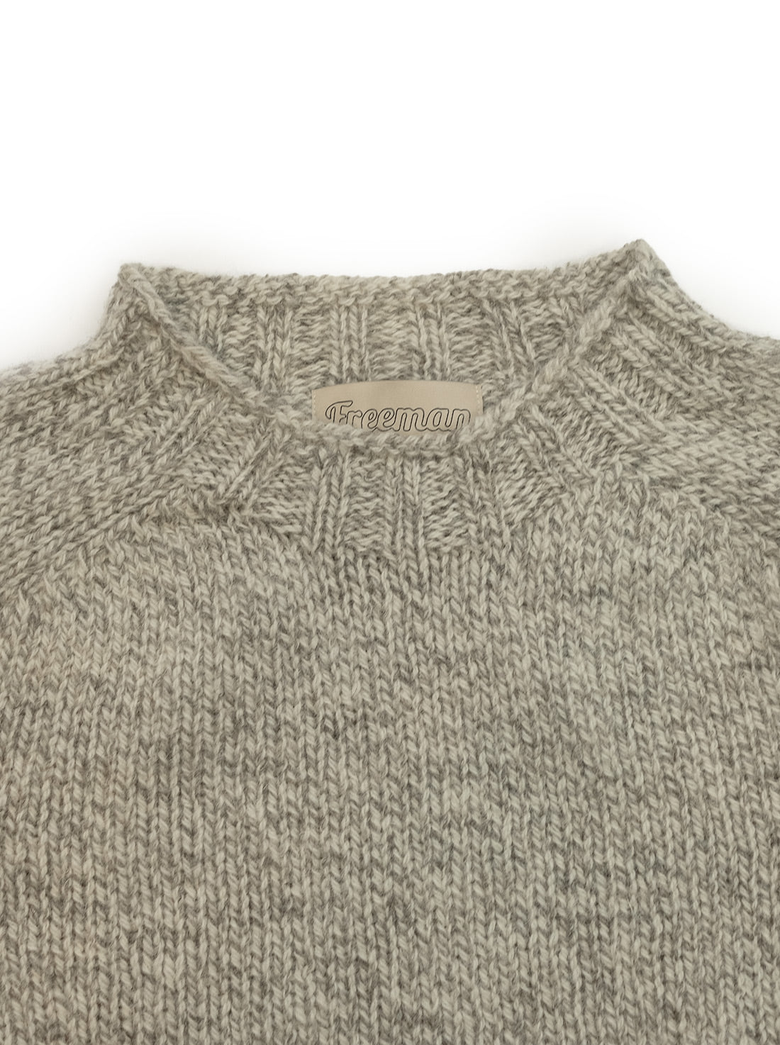 British Wool Crewneck Sweater - Romney