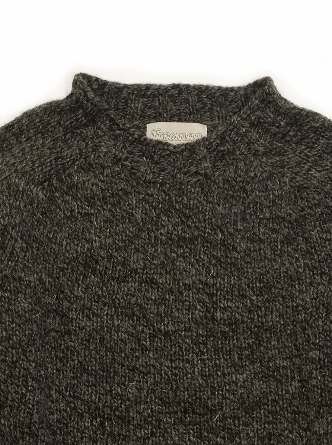 British Wool Crewneck Sweater - Shetland