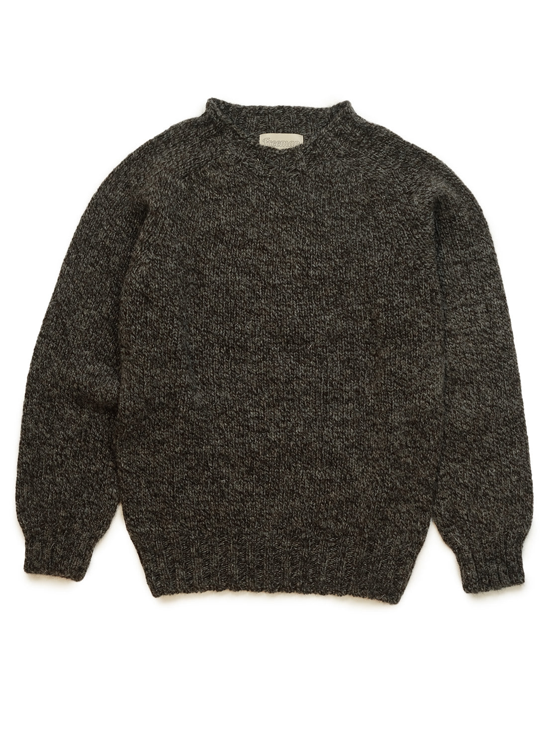 British Wool Crewneck Sweater - Shetland