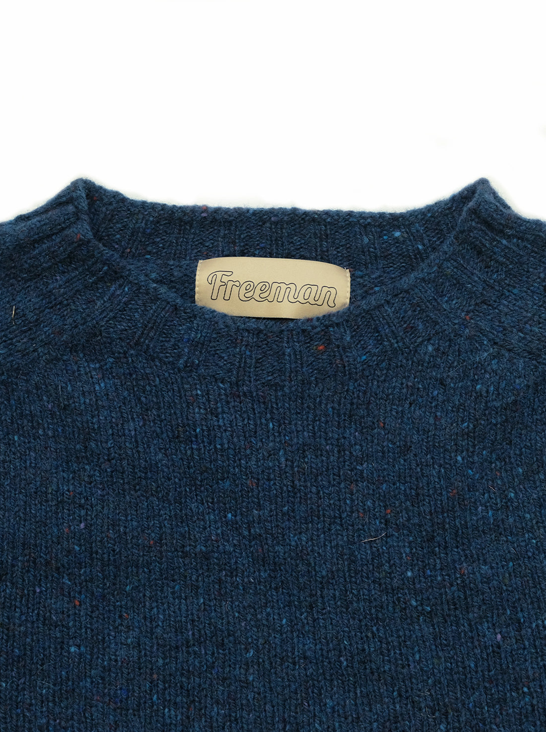 Tweed Wool Sweater - Twilight