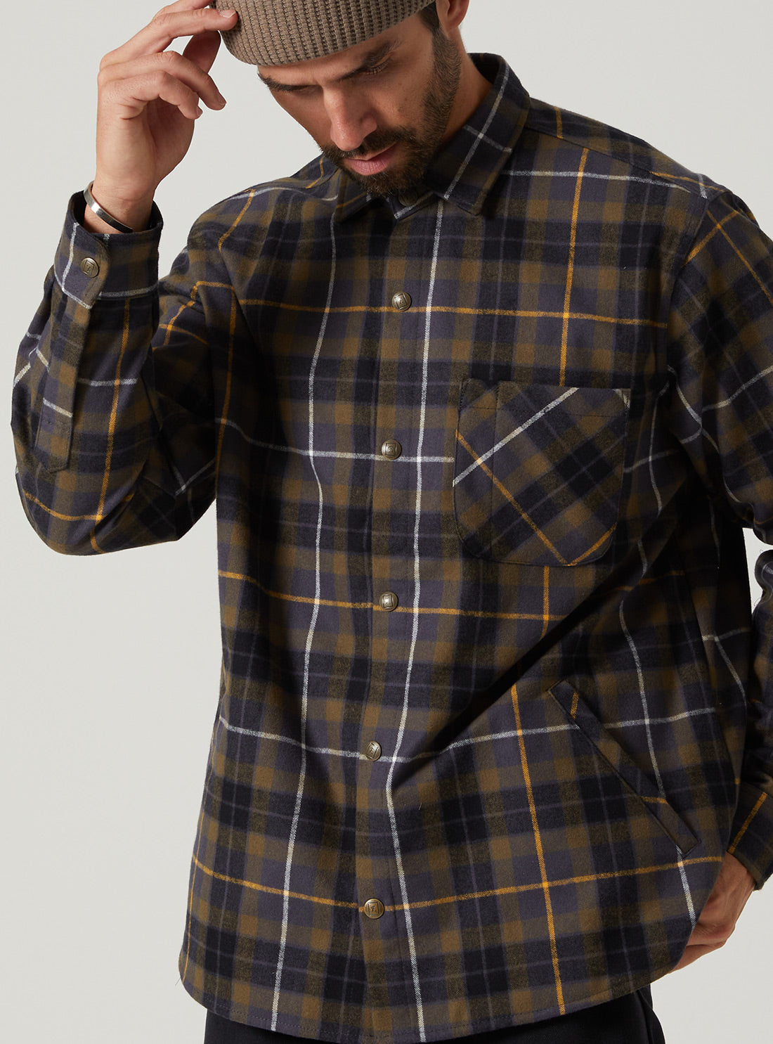 Heartwood Overshirt - Olympic Flannel