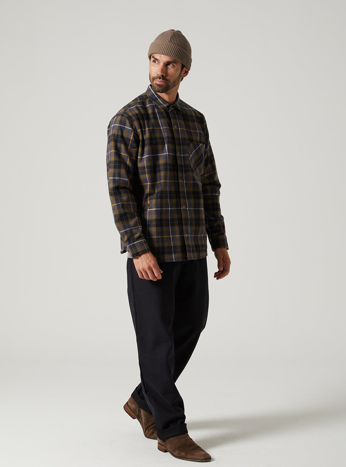 Heartwood Overshirt - Olympic Flannel