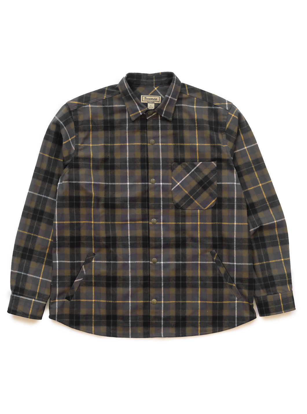 Heartwood Overshirt - Olympic Flannel