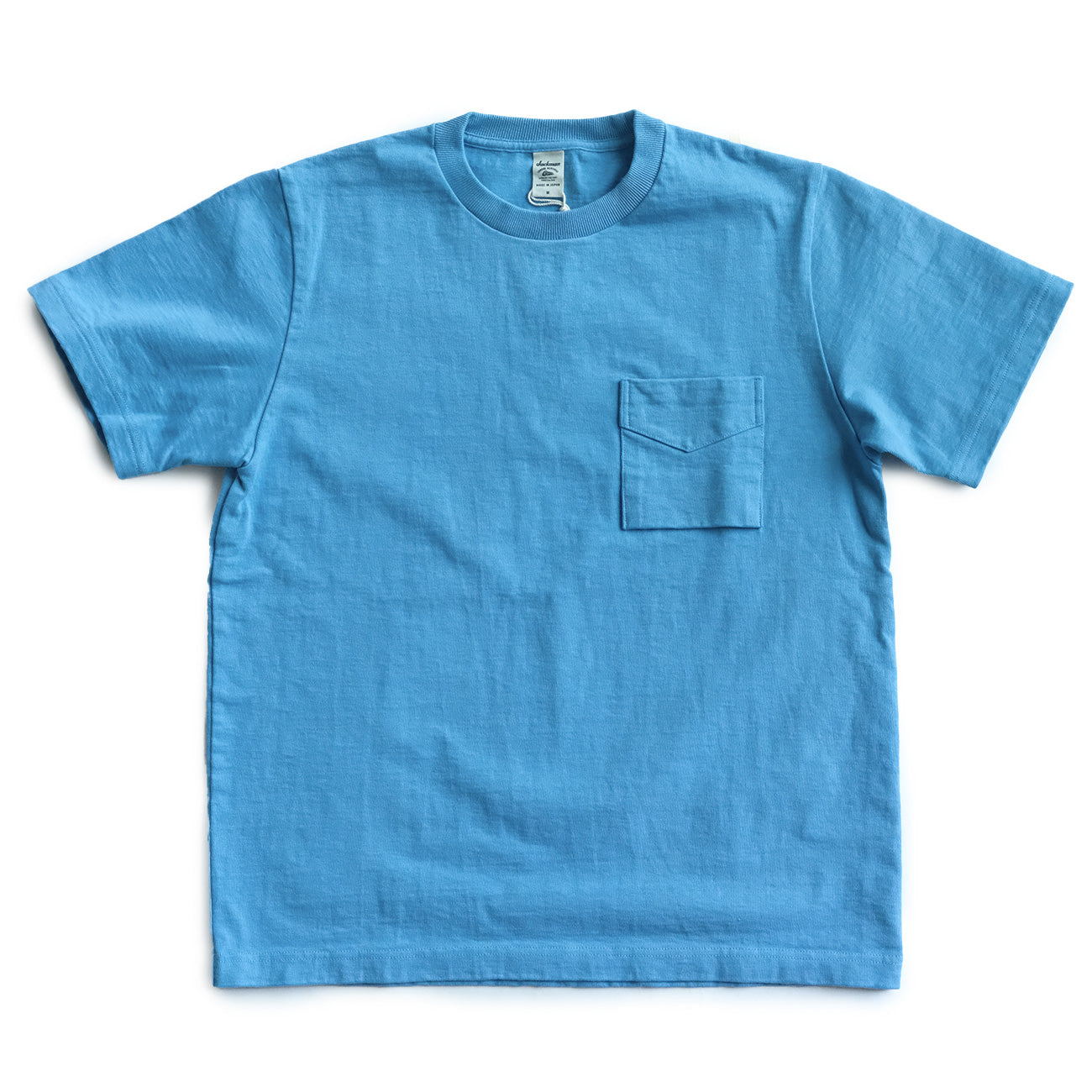 Dotsume High Density Pocket Tee - Brooklyn Blue - M, L