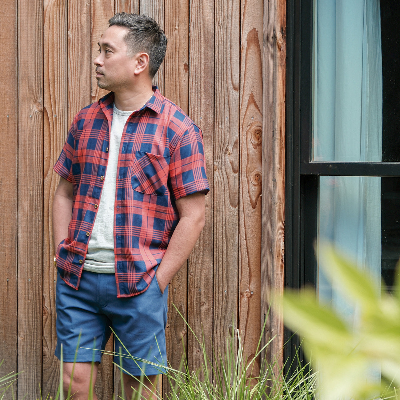 Short Sleeve Weathervane - Ranger Plaid