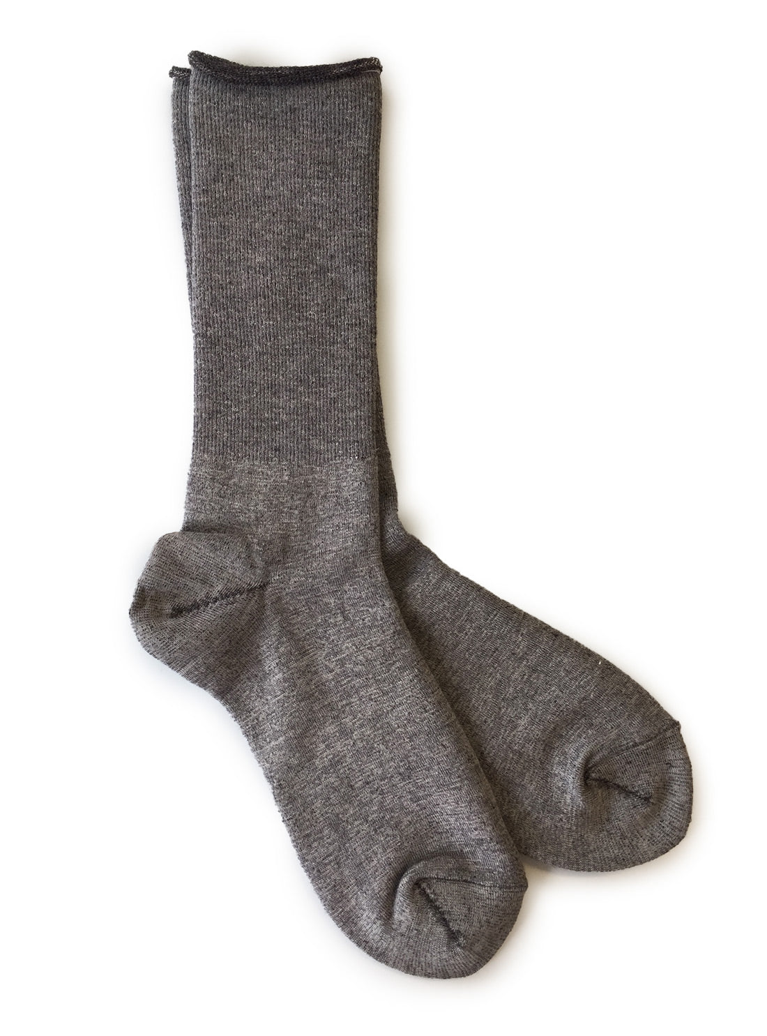 City Socks - Grey/Dark Brown