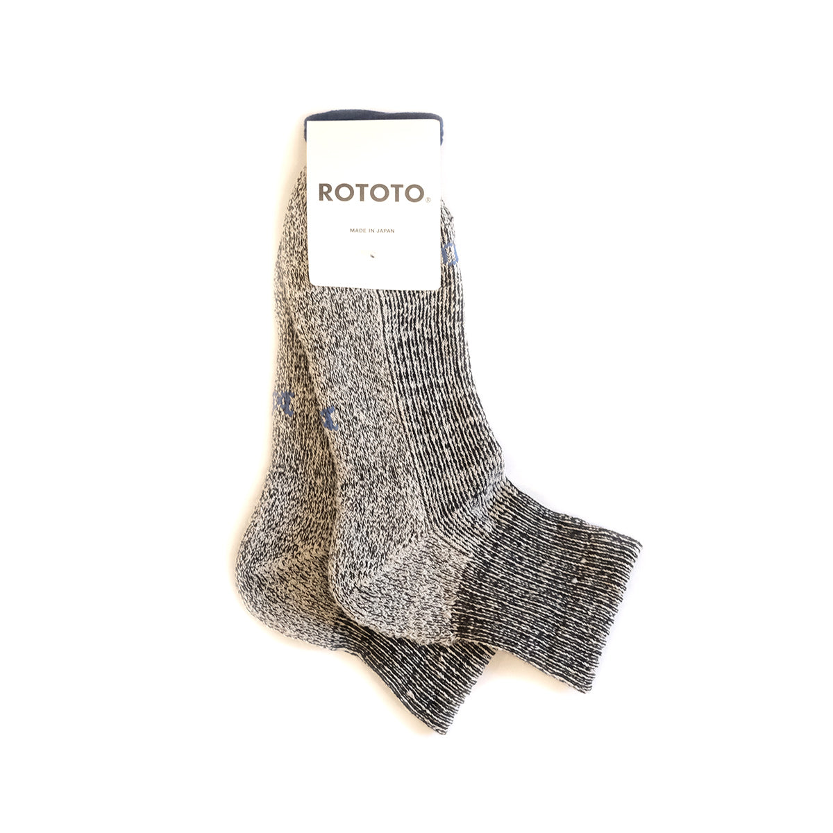 Hemp + Organic Cotton Pile Ankle Socks - Black