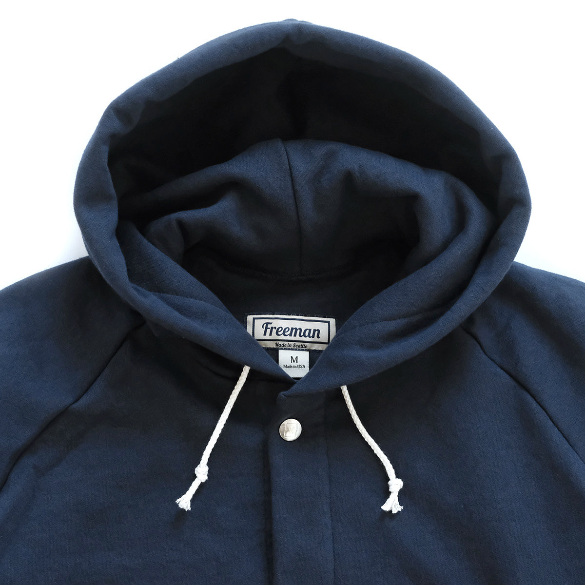 Snap Hoodie - Navy