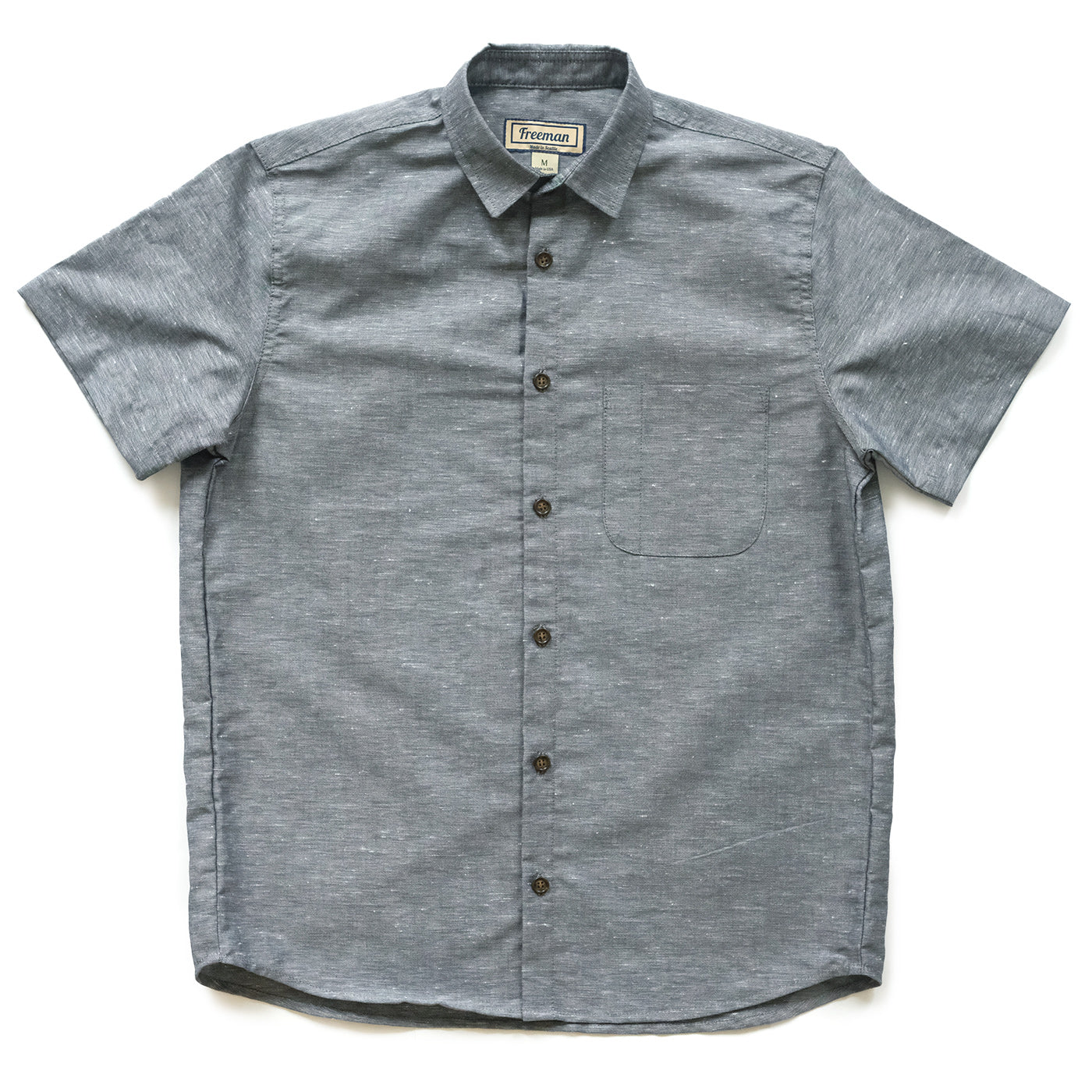 Short Sleeve Weathervane - Dusk Linen