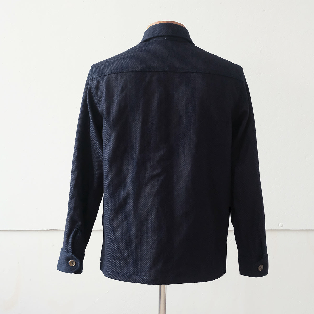 Sashiko Studio Coat - Indigo