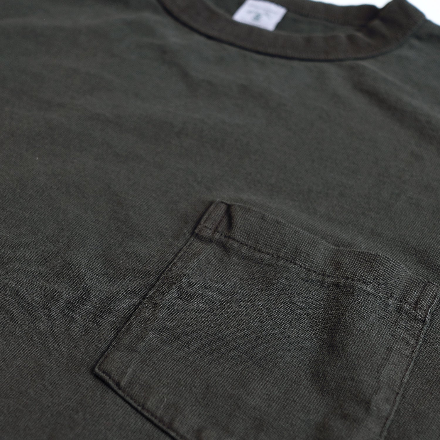 Pigment Dyed Pocket Tee - Black