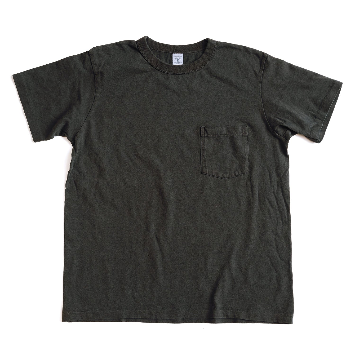 Pigment Dyed Pocket Tee - Black