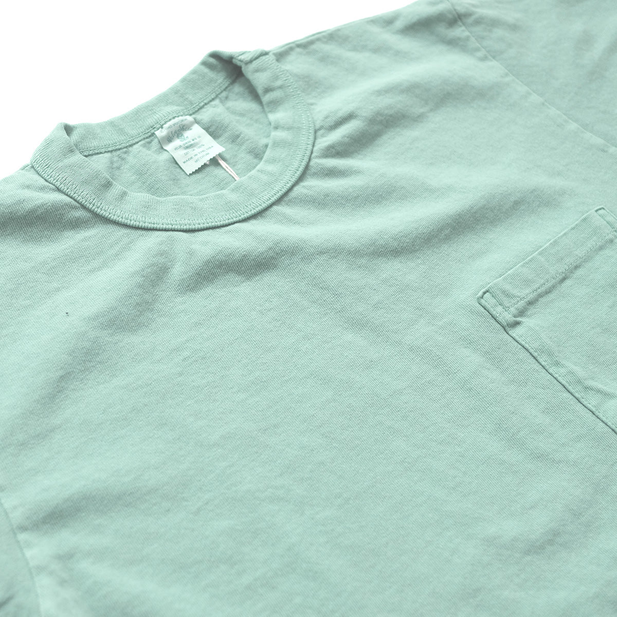 Pigment Dyed Pocket Tee - Nephrite