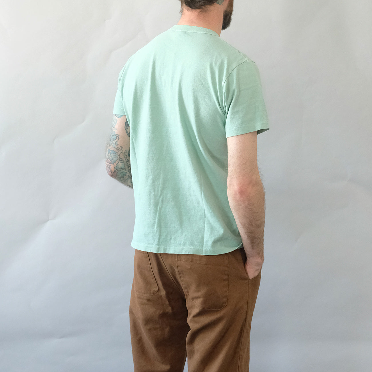 Pigment Dyed Pocket Tee - Nephrite