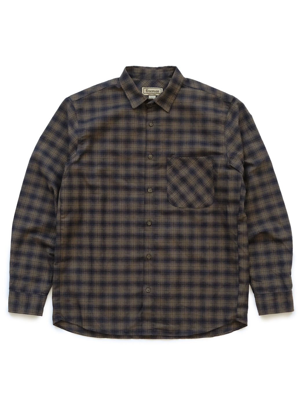 Weathervane Flannel –  Evening Shadow Plaid