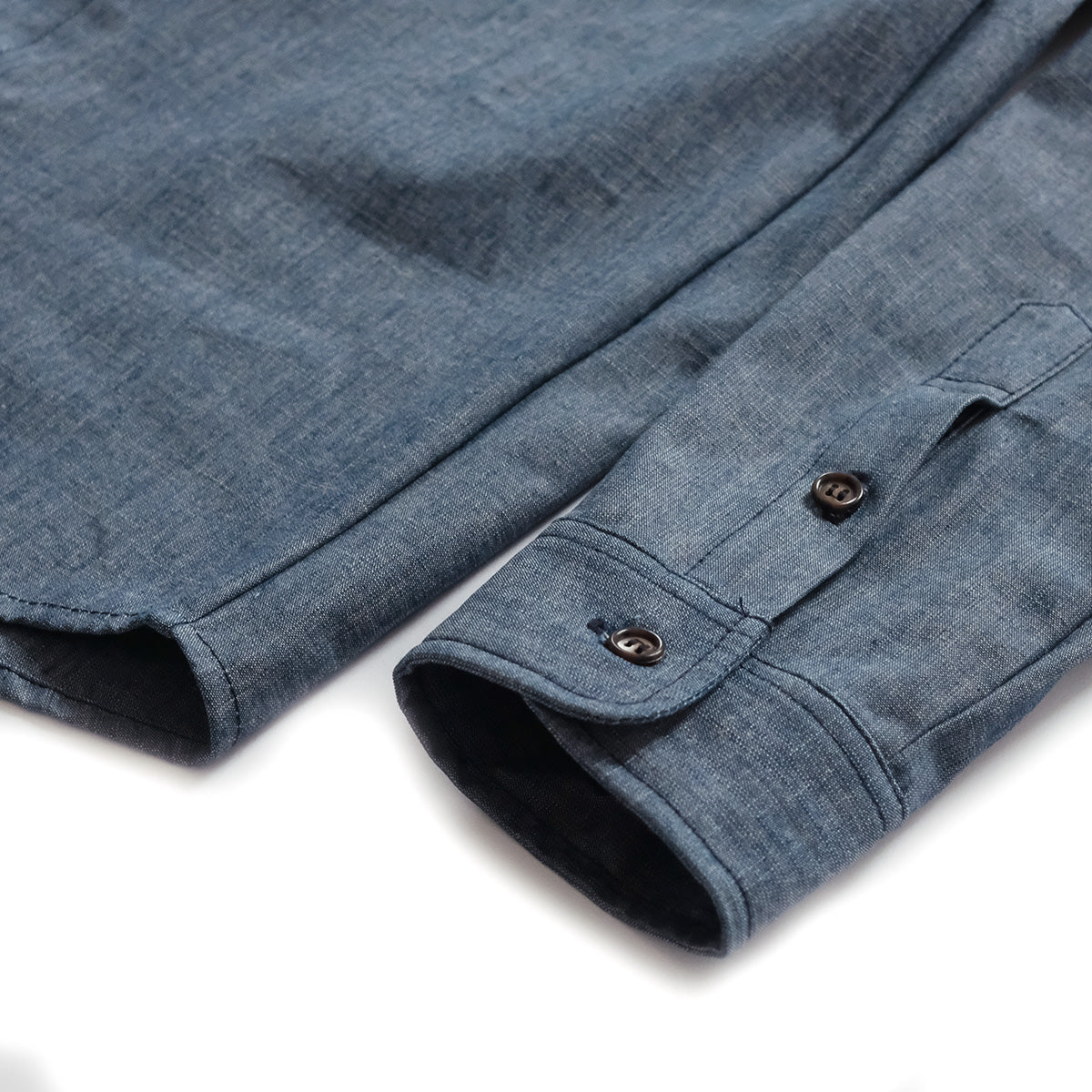 Weathervane Shirt –  Smoke Chambray