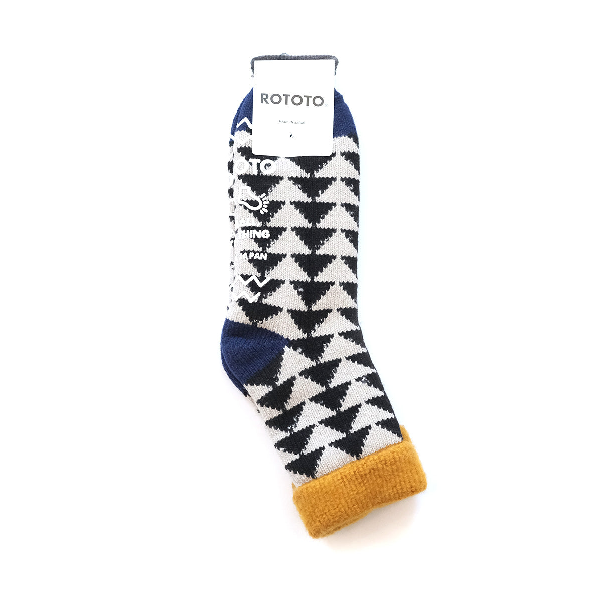 Comfy Room Socks - Gold/Black/Navy