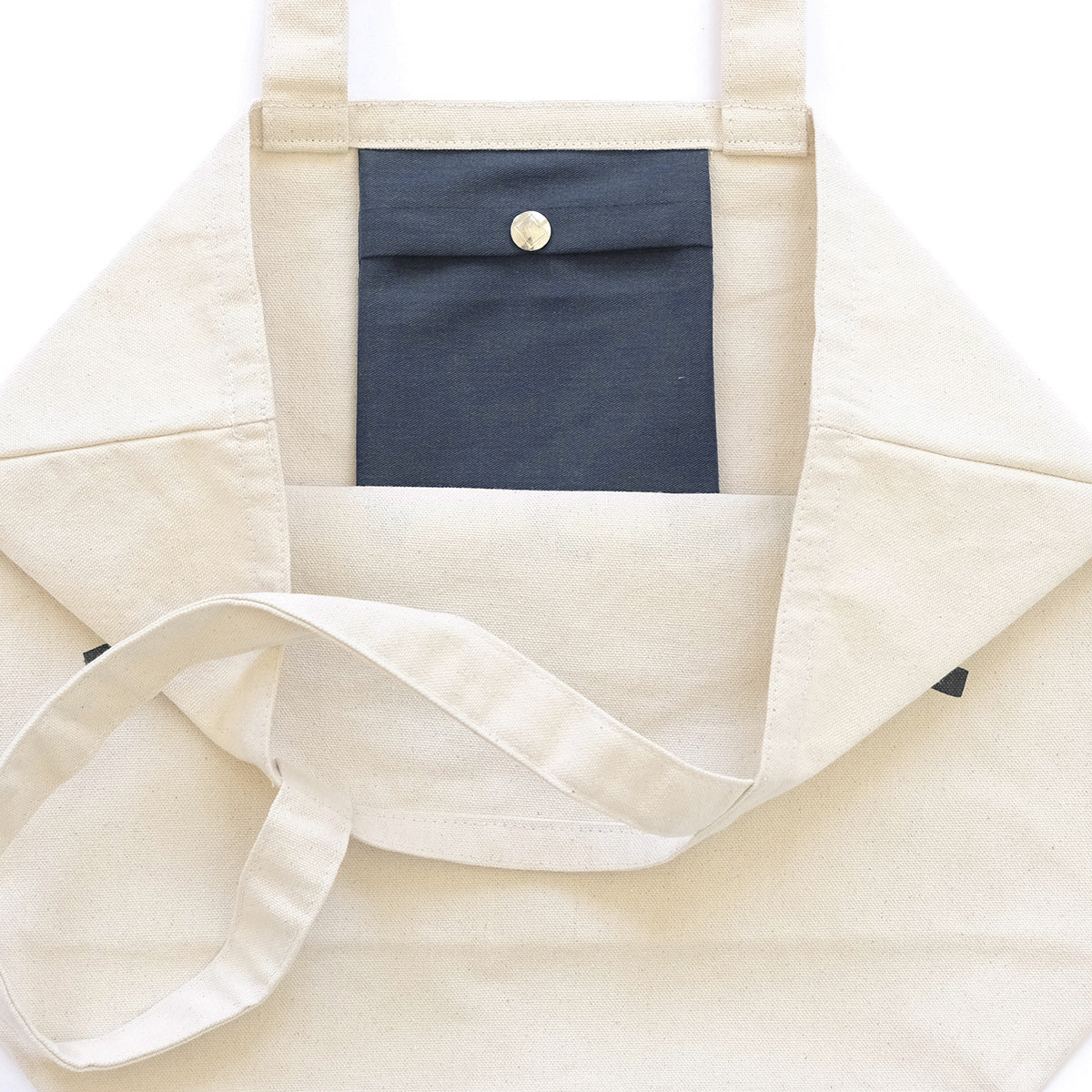 Organic Cotton Seattle Pocket Tote - Emerald